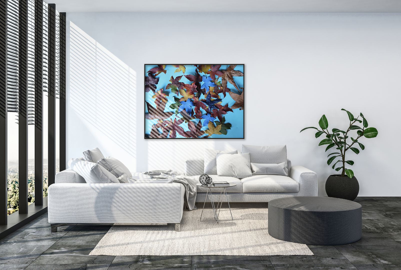 Leaving original abstract contextualised office art modern decor photo print by Blair Montague Drake